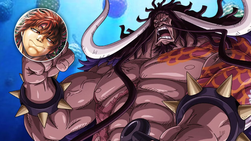 El juego de cartas de ONE PIECE presenta una carta de Kaido ilustrada por el creador de Baki
